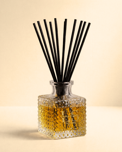Livora Scents Oud Noir Gift Box 50ml luxury reed diffuser home fragrance Egypt