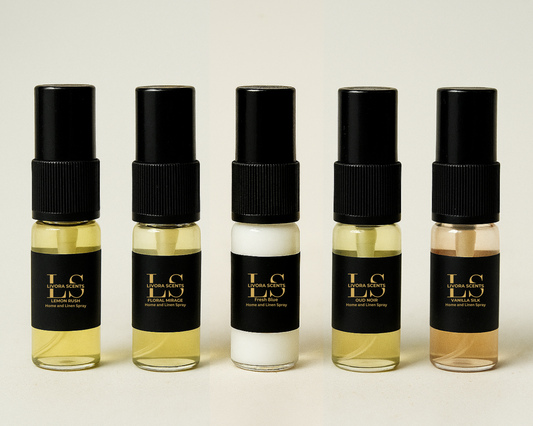 The Sprays Discovery Set - 3 ml Home & Linen Sprays