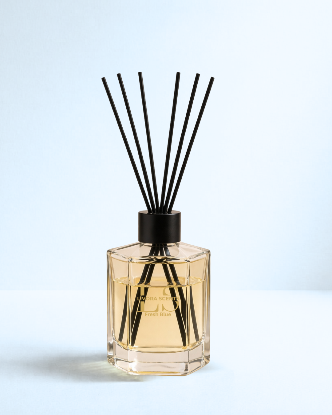 Livora Scents Fresh Blue Paper Box 100ml everyday luxury reed diffuser home fragrance Egypt