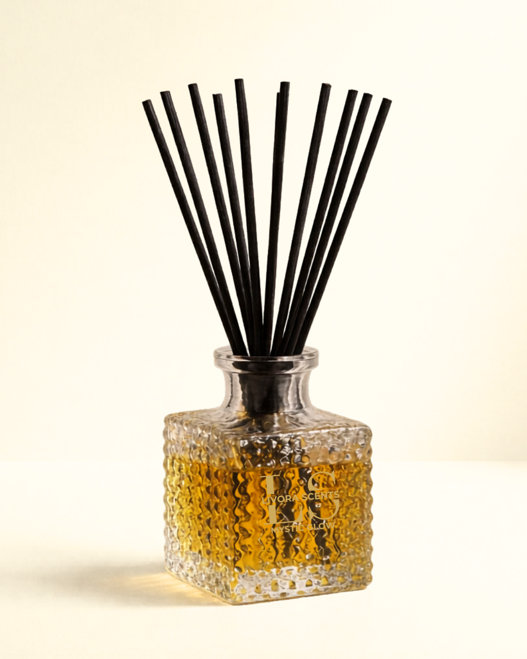 Livora Scents Mystic Glow Gift Box 50ml luxury reed diffuser home fragrance Egypt