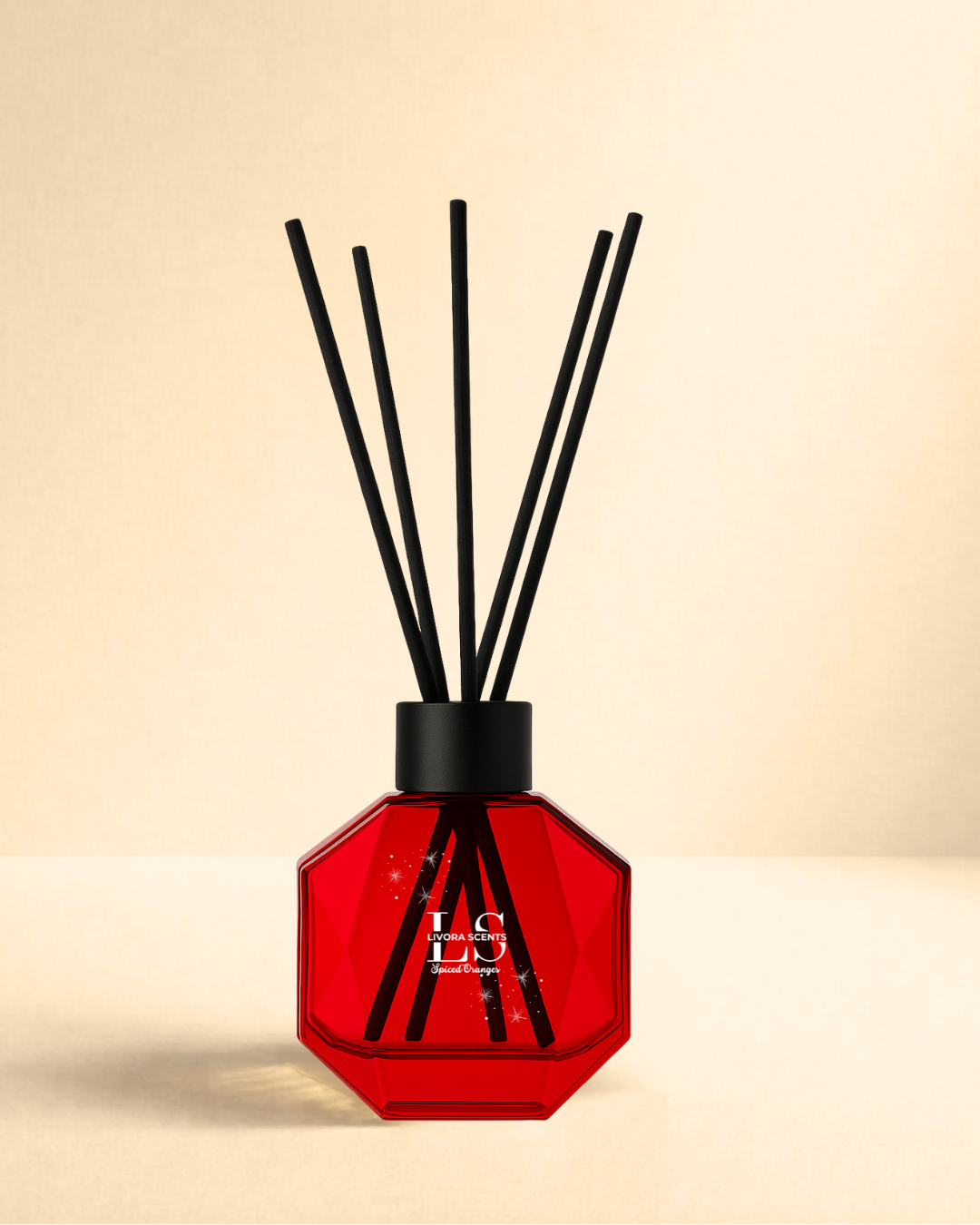 Livora Scents Spiced Oranges Paper Box 100ml everyday luxury reed diffuser home fragrance Egypt